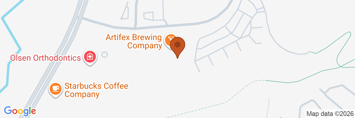 Map showing facility locations