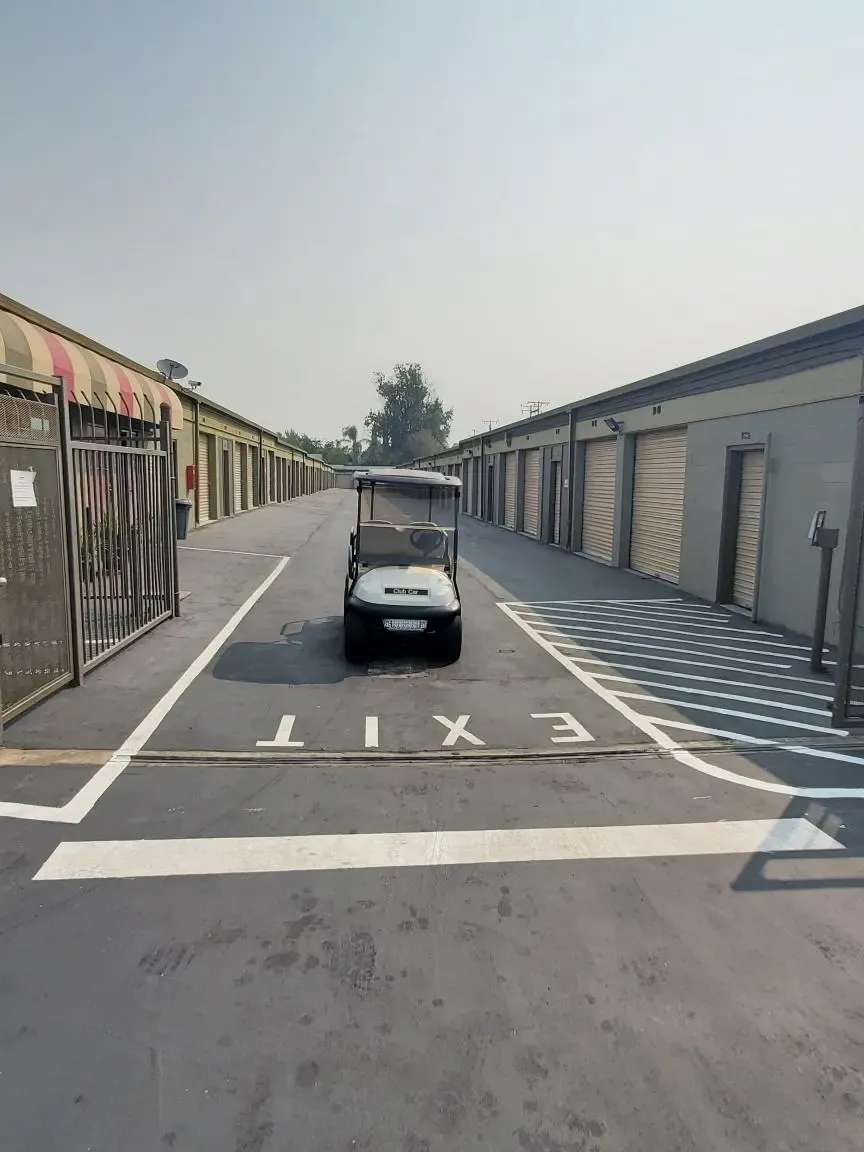 Main gate entrance el monte storage.